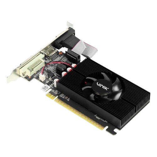 Placa de Vídeo PCYes RX 550 AMD Dual Fan Projeto Edge, 4GB GDDR5, 128 BITS - PVEX5504GBDF